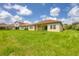 Spacious backyard provides a tranquil setting for outdoor enjoyment and relaxation at 7228 Great Egret Blvd, Sarasota, FL 34241