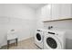 Well-equipped laundry room with modern appliances and ample storage space at 7228 Great Egret Blvd, Sarasota, FL 34241
