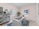 Stylish home office with natural light and modern furnishings at 10309 Longmeadow Ave, Parrish, FL 34219