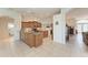 Well-appointed kitchen featuring an island, ample counter space, and modern lighting at 11915 Oak Ridge Dr, Parrish, FL 34219