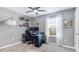 Functional office space with a comfortable desk and chair set up at 1426 Harbour Blue St, Ruskin, FL 33570