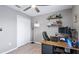 Functional office space features a desk and chair at 1426 Harbour Blue St, Ruskin, FL 33570
