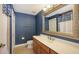 Beautifully renovated bathroom features stylish vanity, modern fixtures, and a luxurious ambiance at 1512 3Rd Street E Cir, Palmetto, FL 34221