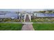 Pathway leading to community dock with boat slips showcasing waterfront living at its finest at 1512 3Rd Street E Cir, Palmetto, FL 34221