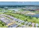 An aerial view of the community and some of the beautiful area amenities at 15813 San Lazzaro Ave, Bradenton, FL 34211