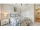 Comfortable bedroom featuring a nautical theme and a large closet at 17817 Pastureland Ave, Lakewood Ranch, FL 34211