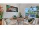 Inviting lobby with comfortable seating and community branding, perfect for casual meetings or relaxation at 17817 Pastureland Ave, Lakewood Ranch, FL 34211