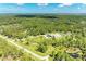 Expansive home grounds featuring large pond and lots of trees at 20207 71St E Ave, Bradenton, FL 34211