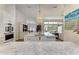 Modern kitchen with marble countertops, pendant lighting, and stainless steel appliances at 20207 71St E Ave, Bradenton, FL 34211