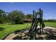 Community playground featuring a slide, promising outdoor fun and recreation for residents and children at 20207 71St E Ave, Bradenton, FL 34211