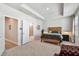 Tranquil bedroom featuring a king bed, walk-in closet, and ensuite bath for ultimate privacy and comfort at 2500 Boone Ct, Sarasota, FL 34237