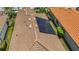 Roof with solar panels and tile at 2525 Daisy Dr, North Port, FL 34289