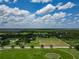 Expansive land with lush greenery, ponds, and various structures, perfect for a serene countryside living at 26147 L And J Rd, Myakka City, FL 34251