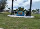 Tri-Par Estates signage surrounded by manicured landscaping at 4845 Boca Raton Ave, Sarasota, FL 34234