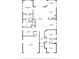 Detailed floor plan showcasing the layout of this spacious home at 5419 Lakehurst Ct, Palmetto, FL 34221