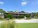 Spacious, inviting clubhouse with ample parking offers a grand space for community gatherings and events at 6851 Bay Hill Dr, Lakewood Ranch, FL 34202
