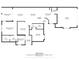 Layout of the home and its dimensions at 6908 Stoneywalk Ct, Bradenton, FL 34203