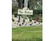 Community entrance sign that reads 'The Villas' at 6908 Stoneywalk Ct, Bradenton, FL 34203