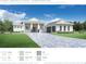 This home boasts stylish exterior finishes and a three-car garage at 8045 Nevis Run, Bradenton, FL 34202