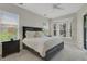 Cozy bedroom with neutral tones, large windows, and a comfortable window seat at 8102 Waterview Blvd, Lakewood Ranch, FL 34202