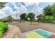 Community playground with swings, climbing structures, picnic shelter, and walkway in a residential neighborhood with lush landscaping at 10609 Great Cormorant Dr, Riverview, FL 33579