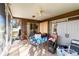 Covered patio with tiled flooring and ceiling fan offering a relaxing outdoor space with plenty of room at 1163 Nantucket Rd, Venice, FL 34293