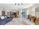 Bright open floor plan showcasing the living room, dining area, and modern finishes at 1921 Monte Carlo Dr # 302, Sarasota, FL 34231