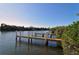 Waterfront view of dock with water access and space for multiple boats at 1921 Monte Carlo Dr # 302, Sarasota, FL 34231