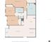 Floorplan featuring three bedrooms, two bathrooms, a kitchen, living room, dining area and balcony at 2741 Via Cipriani # 935A, Clearwater, FL 33764
