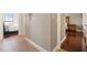 Hallway showing entry to a bedroom and the main bedroom at 2741 Via Cipriani # 935A, Clearwater, FL 33764