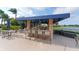 Poolside bar with seating at 4211 Caddie E Dr # 202, Bradenton, FL 34203