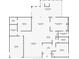 Detailed floor plan showcasing the layout with a spacious living room and screened patio at 4455 Emerald Ridge Dr, Sarasota, FL 34233