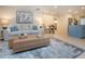 Cozy living room with a neutral color palette, stylish furnishings, and abundant natural light at 483 Partridge Cir, Sarasota, FL 34236