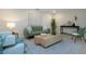 Cozy living area with stylish furniture and neutral decor creates a welcoming atmosphere at 483 Partridge Cir, Sarasota, FL 34236
