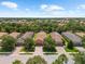 Street view of homes with well-maintained landscaping and tile roofs at 5121 Serata Dr, Lakewood Ranch, FL 34211