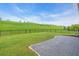 An expansive backyard features a lush lawn with a paved patio and sleek fencing, perfect for outdoor enjoyment at 5540 Summit Gln, Bradenton, FL 34203