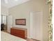 Bedroom with a view of the work area, and a white closet at 5839 Los Verdes Ct, Bradenton, FL 34210
