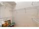 Spacious walk-in closet featuring adjustable shelving for optimal organization at 5839 Los Verdes Ct, Bradenton, FL 34210