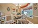 Charming breakfast nook with natural light, perfect for casual dining and relaxation at 8183 Nice Way, Sarasota, FL 34238