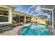 Enjoy the refreshing pool and patio area perfect for outdoor entertaining at 8183 Nice Way, Sarasota, FL 34238
