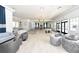 Spacious clubhouse with comfortable seating, dining tables, and a kitchenette for community gatherings and events at 8668 Sundance Loop, Sarasota, FL 34238