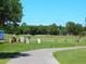 Scenic golf course with lush green grass, manicured landscaping, and players enjoying a sunny day at 10120 Carnoustie Pl, Bradenton, FL 34211