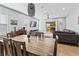 Open floor plan featuring dining area, and a comfortable living room at 1107 22Nd E St, Palmetto, FL 34221