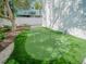 Backyard putting green with artificial turf, perfect for golf enthusiasts at 111 6Th N St, Bradenton Beach, FL 34217