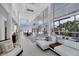 Expansive living room featuring floor to ceiling windows and comfortable modern seating at 1168 Westway Dr, Sarasota, FL 34236