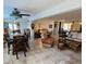 This home has an inviting interior with an open floor plan and natural light at 134 Gulfview Rd, Punta Gorda, FL 33950
