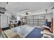 Spacious garage with ample storage and an automatic door at 2381 Appaloosa Cir, Sarasota, FL 34240