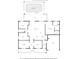 Floor plan featuring the home's layout, including living room, bedrooms, kitchen, garage, and screened porch at 25324 Alicante Dr, Punta Gorda, FL 33955