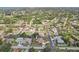 Expansive aerial view of the neighborhood showcasing the many homes and beautiful green landscape at 4330 Alligator Dr, Venice, FL 34293