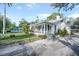 Delightful home with a screened front porch, offering a cozy outdoor space, and a well-manicured front yard at 520 27Th W St, Bradenton, FL 34205